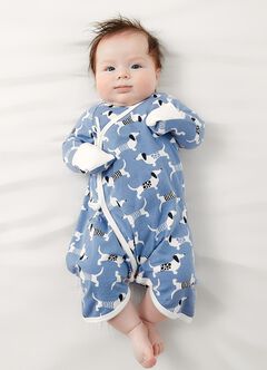 Puppy Newborn Cotton L/S Romper 2 Pcs Pack, , hi-res