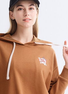 Disney Chip & Dale Popcorn Long Sleeves Maternity & Nursing Top, Brown, hi-res