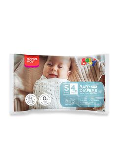[Mini Pack] Mamaway Baby Diapers (S, 4 pcs), , hi-res