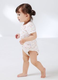 Geometry Baby Cotton Short Sleeve Bodysuit 2 Pack, , hi-res
