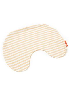 Hypoallergenic Neck Pillow Case - Yellow Stripe, Butter, hi-res