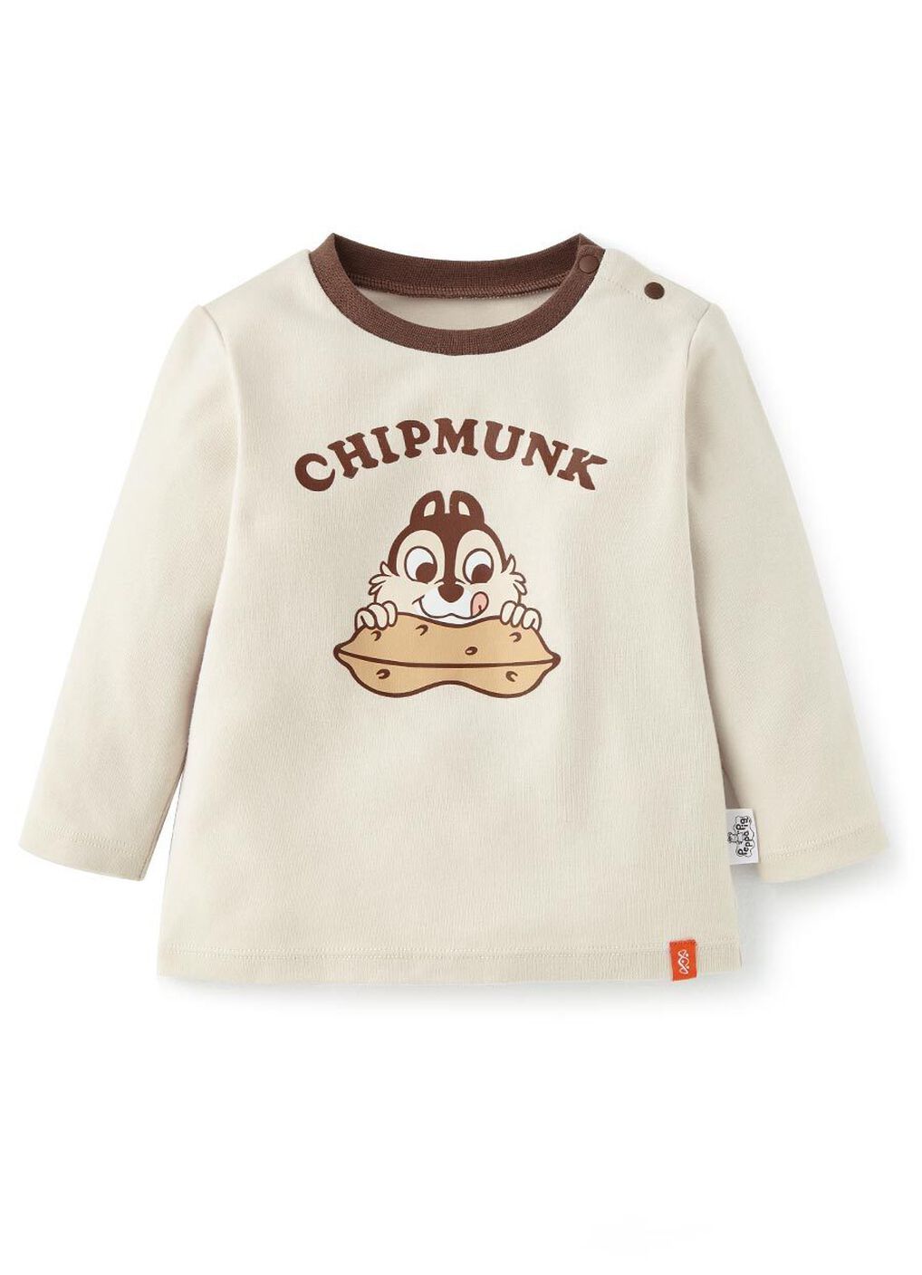 Disney Chipmunk Baby Cotton L/S Tee, , hi-res image number 0