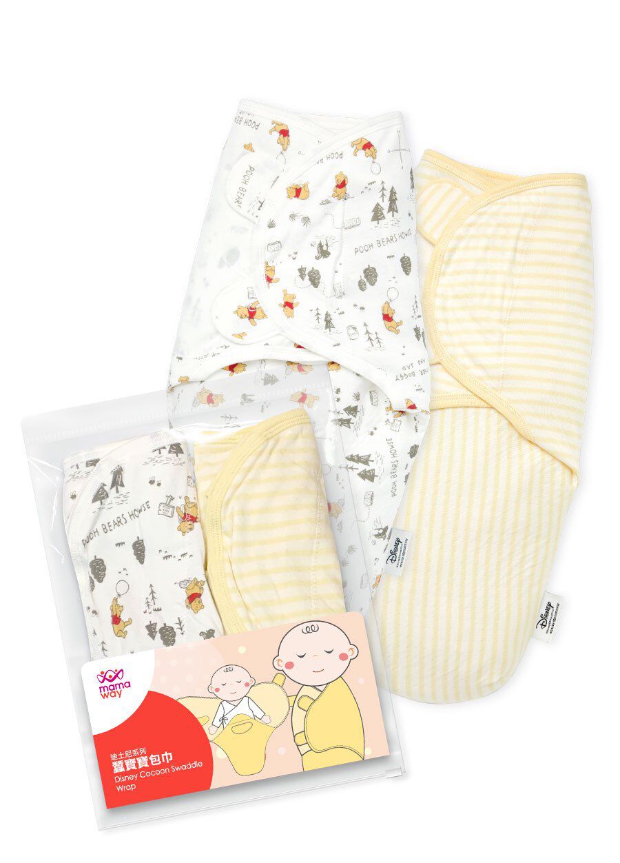 Buy Disney Winnie The Pooh Cocoon Swaddle Wrap 2 Pack White F for MYR 250.00 Mamaway MY