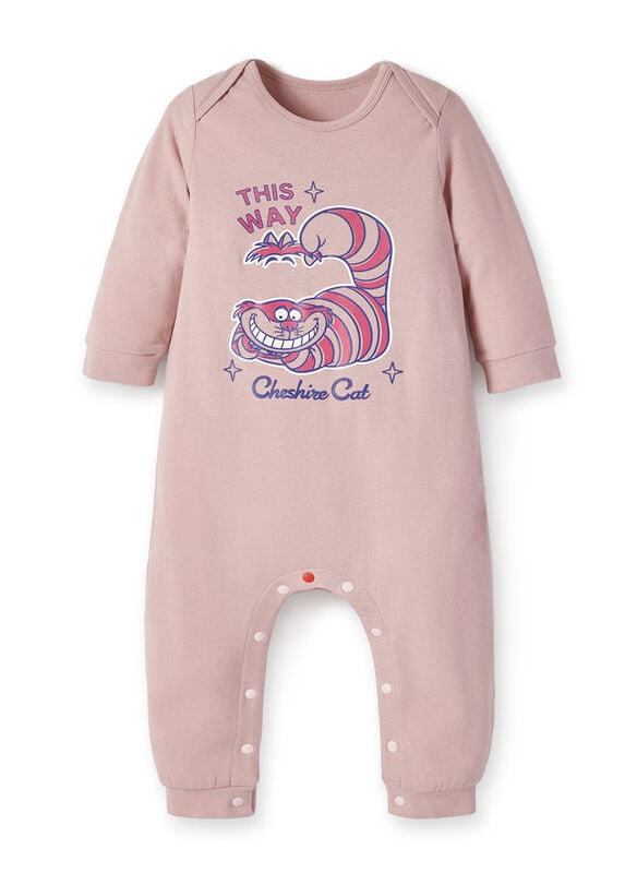 Disney Cheshire Cat Baby Long Sleeve Jumpsuit