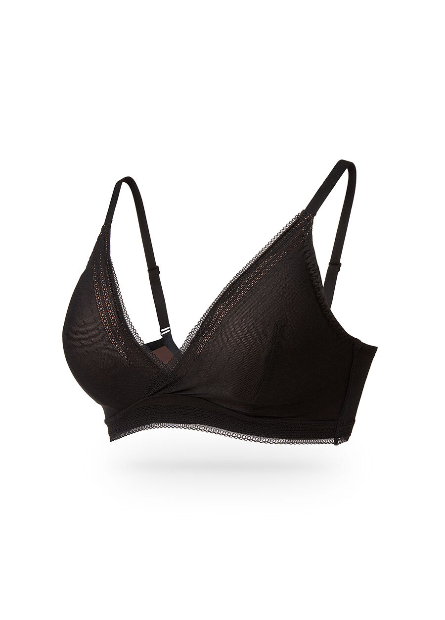 Breezy Lace Crossover Maternity & Nursing Bra – Buy Online