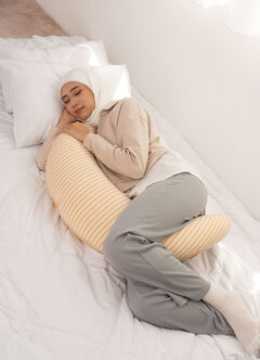 Non-toxic Maternity Support & Nursing Moon Pillow, , hi-res