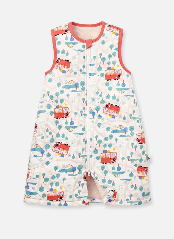 Lightweight Optimum Temp. Sleep Suit Peppa Pig Wheels On The Bus
