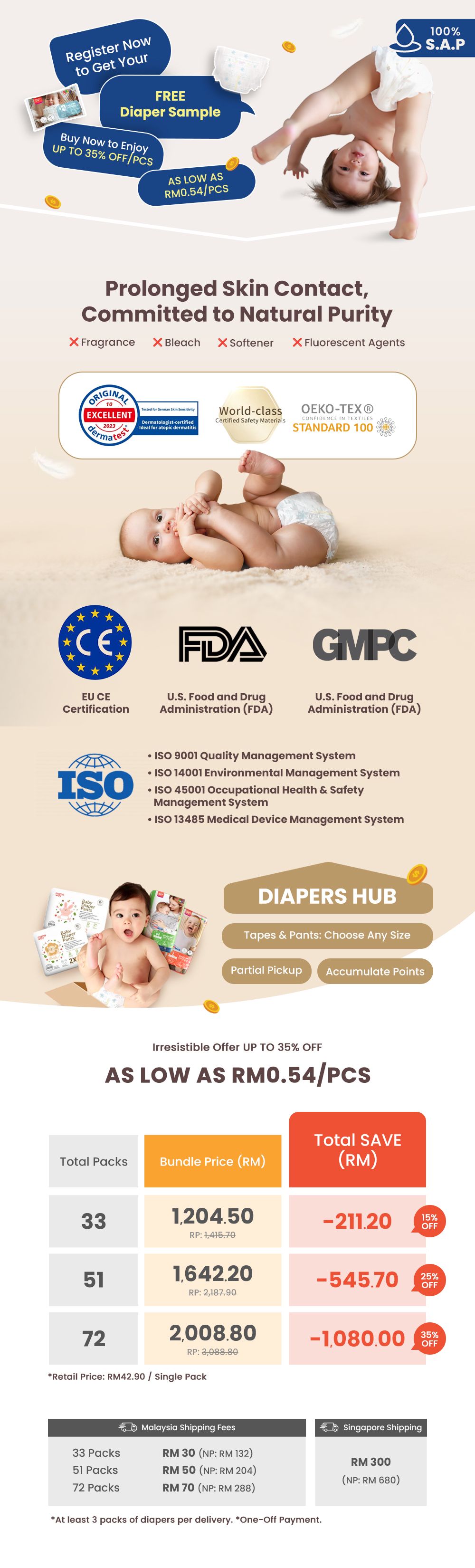 Diaper Sample