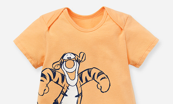 Disney Tigger Baby Cotton S/S Romper