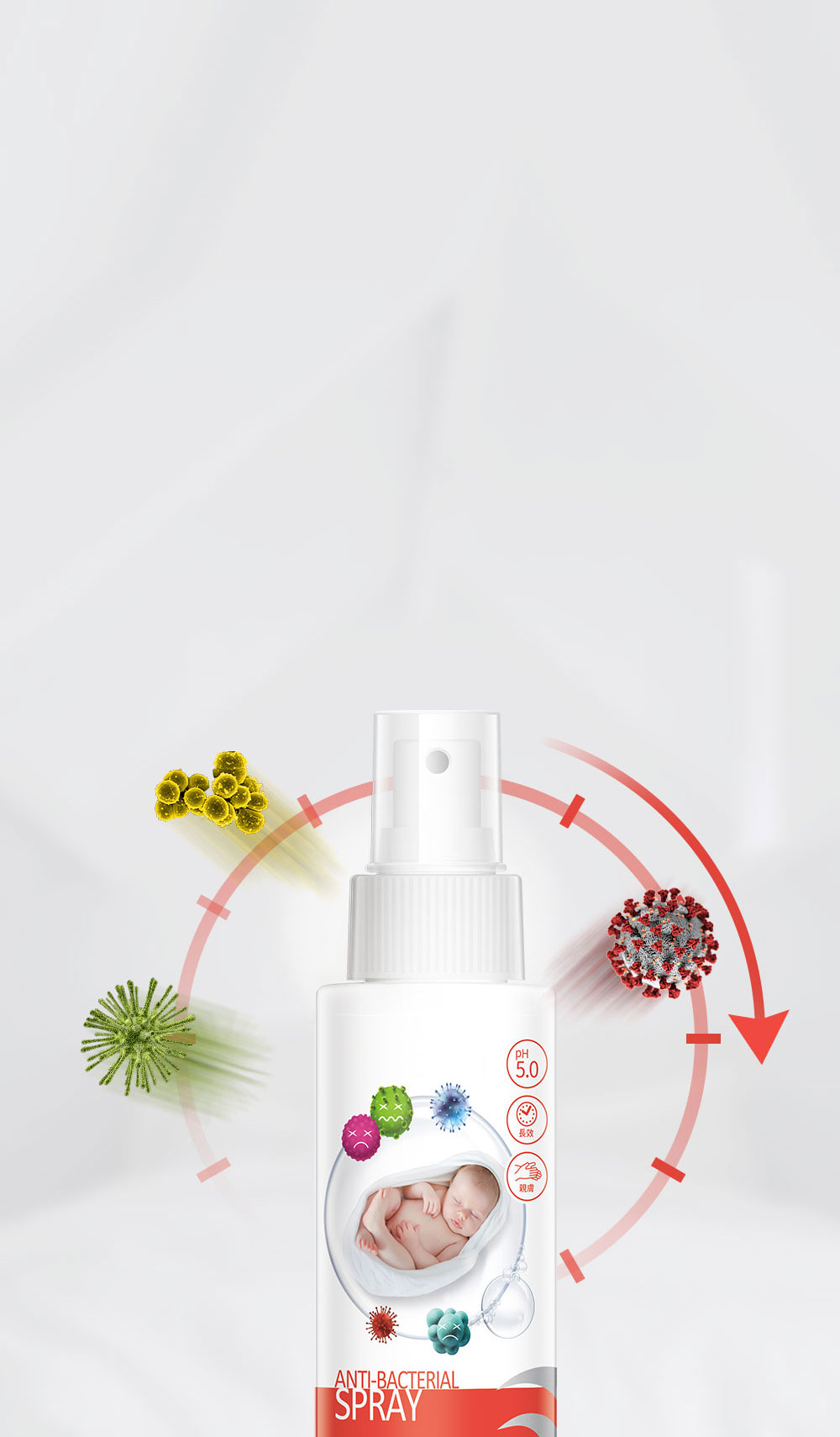 Antibacterial Liquid Spray