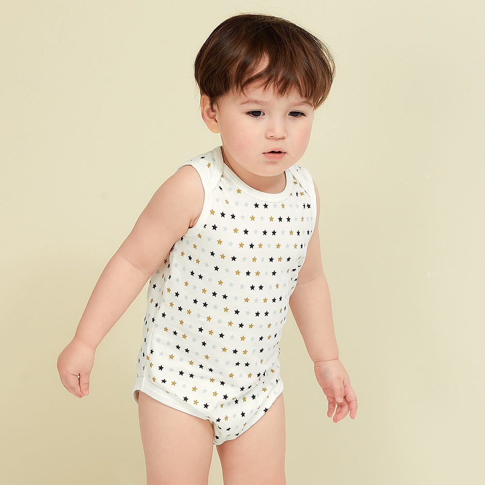 Baby Cotton S/L Bodysuit 2 Pcs Pack