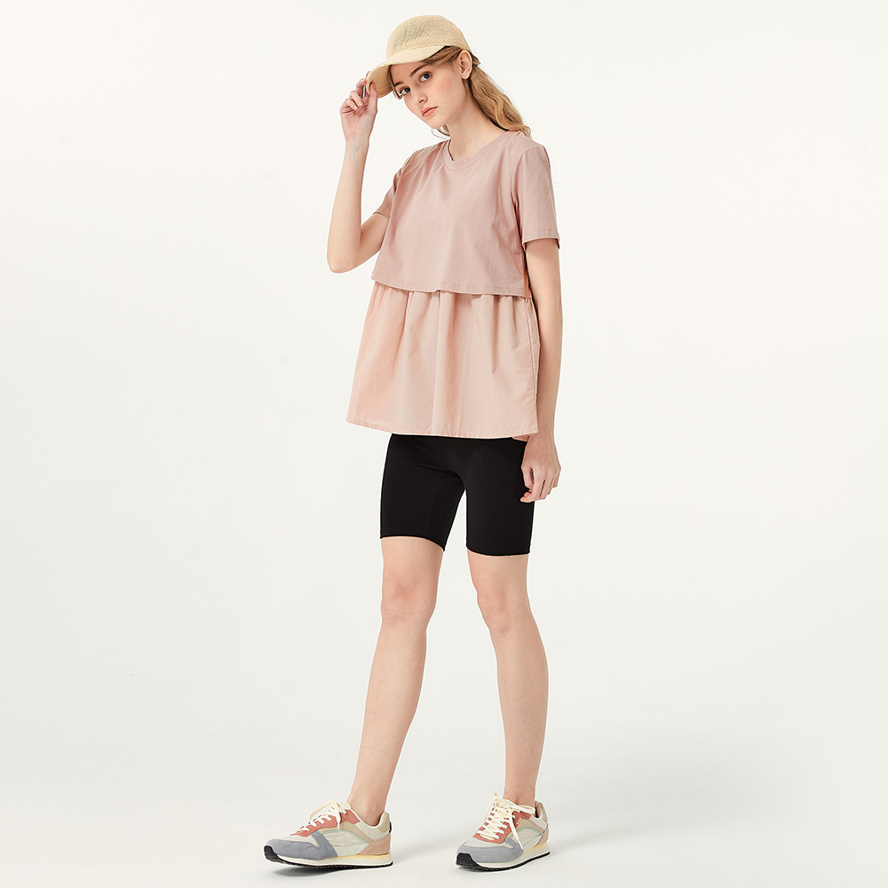 Ultra-Stretch Maternity Biker Shorts