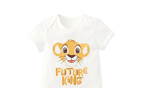 Disney Lion King Baby Cotton Short Sleeve Bodysuit