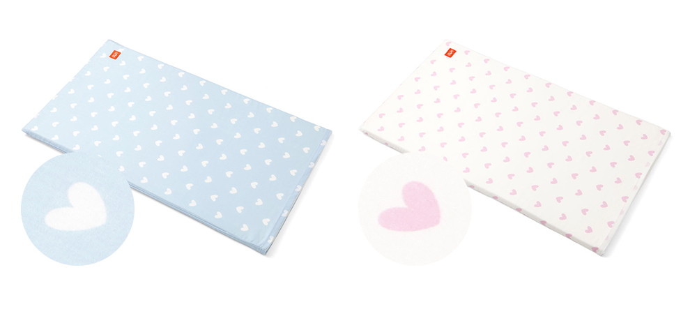 Cotton Heart Baby Box Mattress Sheets 