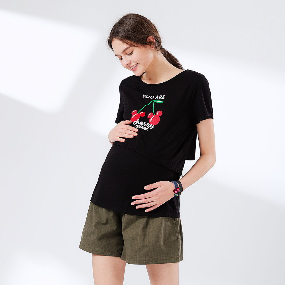 Disney Vintage Mickey Maternity & Nursing Top