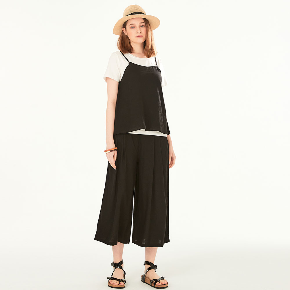 Drapey Maternity Wide Leg Pants 