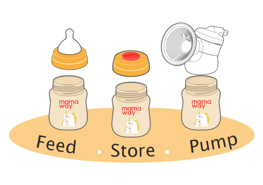 Golden Honey Feeding bottle 300ml