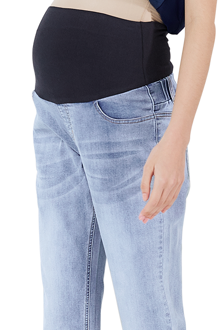 Slim Boyfriend Maternity Jeans 