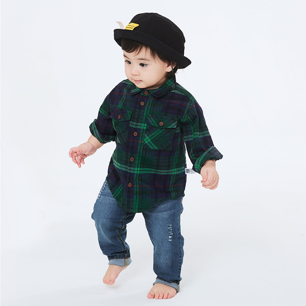 Baby Classic Plaid Shirt