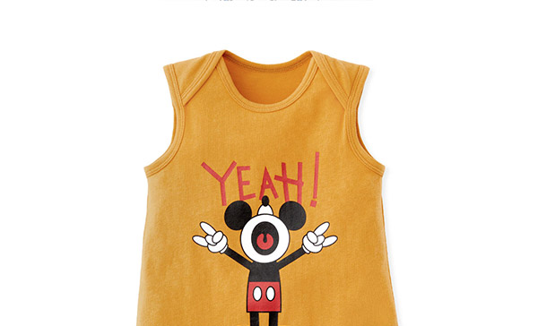 Disney Yeah! Mickey Baby Cotton Sleeveless Romper