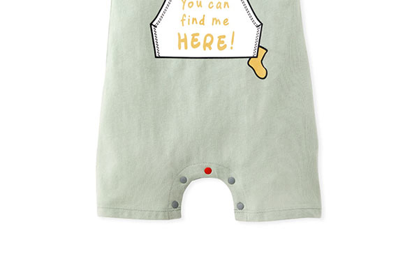 Disney Mike is Here Baby Cotton Sleeveless Romper