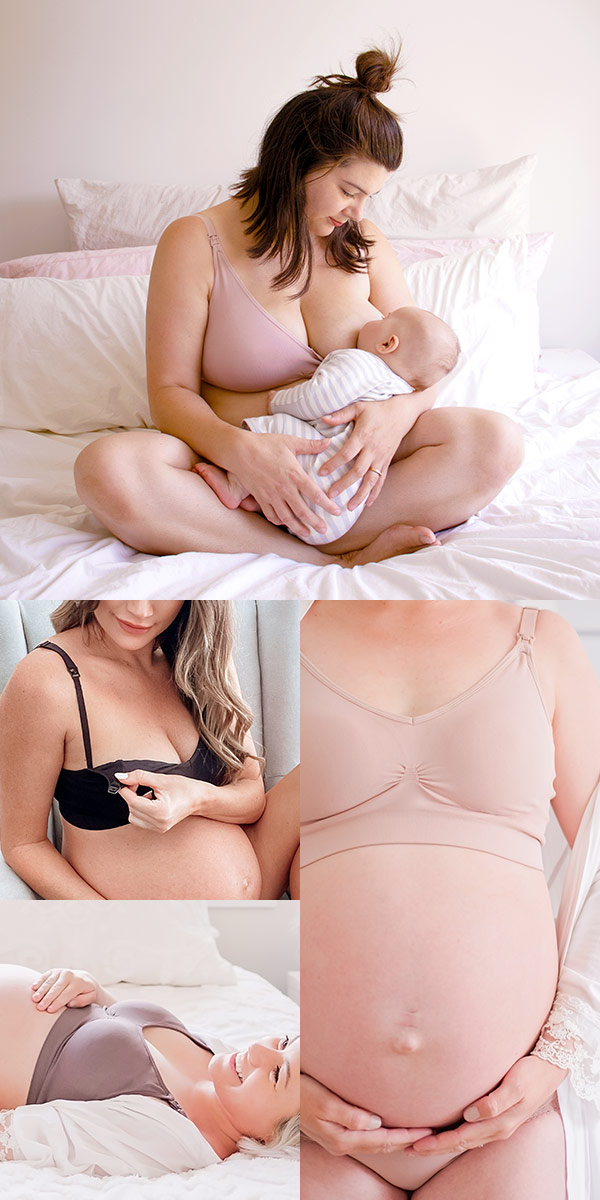 Antibacterial Seamless Maternity & Nursing Bra 