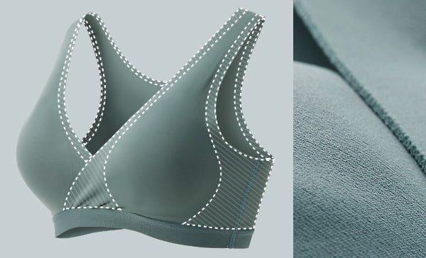 Ultra Silky Crossover Sleeping & Nursing Bra