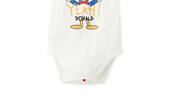 Disney Donald Duck Baby Cotton Short Sleeve Bodysuit