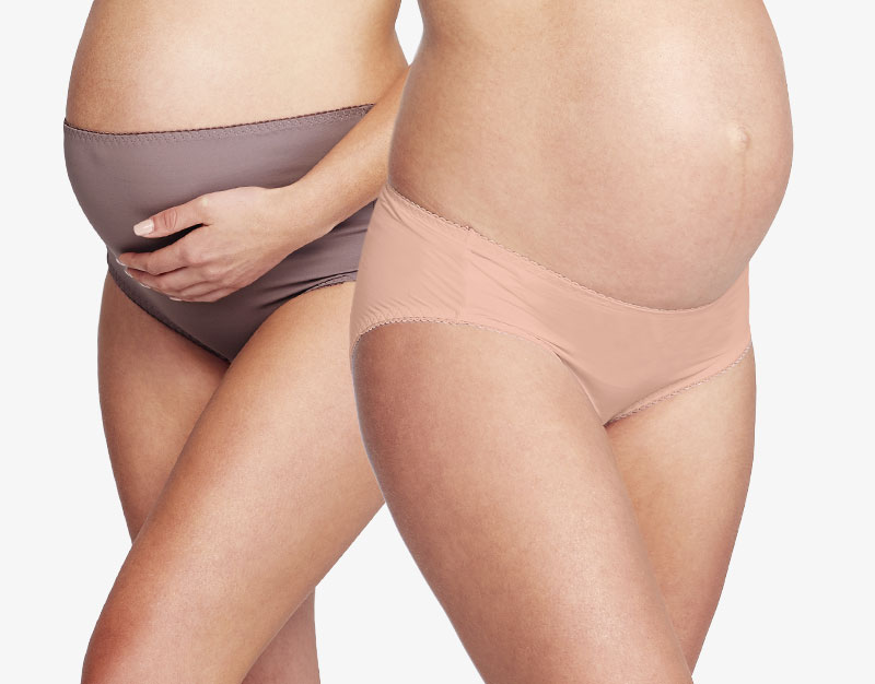 (New) Antibacterial Maternity Midi Briefs 2 Pack