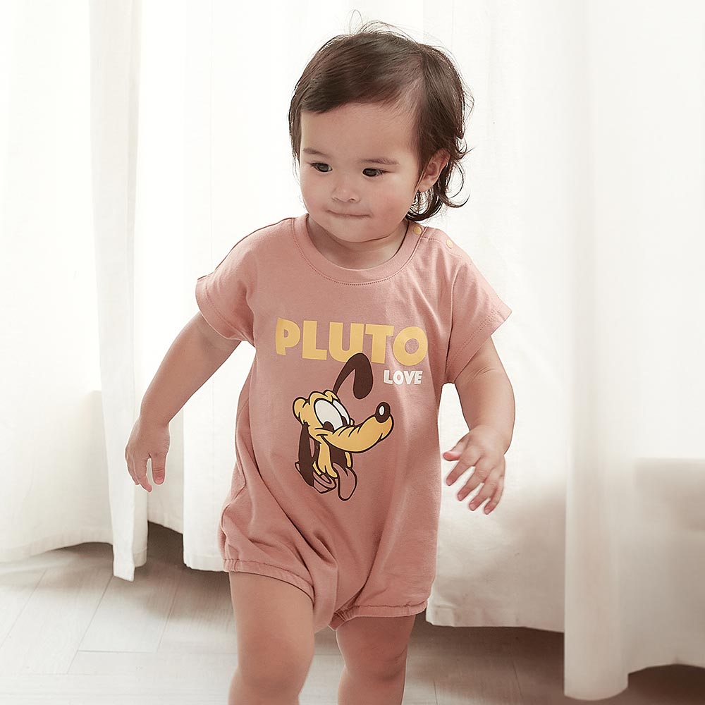 Disney Pluto Love Baby Cotton Short Sleeve Romper