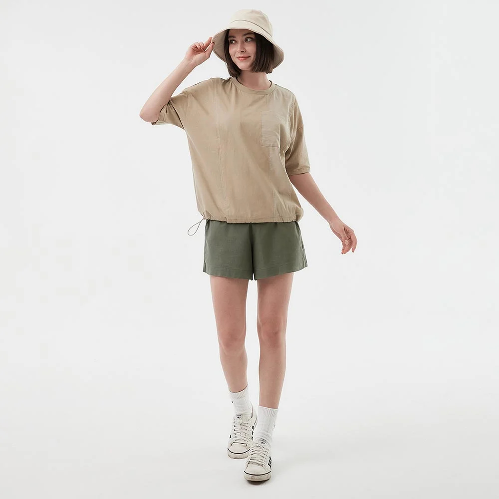 Cooling Linen Maternity Shorts