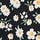 Floral-print Baby Short Sleeve Romper, Black, swatch