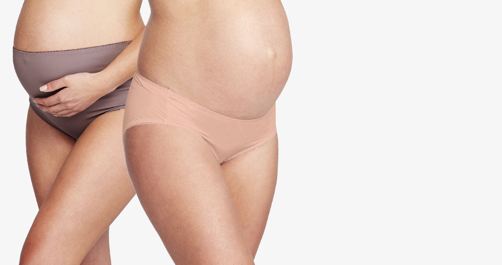 (New) Antibacterial Maternity Midi Briefs 2 Pack