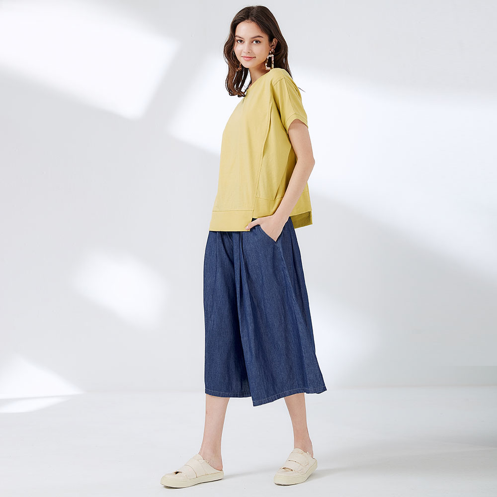 Drapey Maternity Wide Leg Pants 