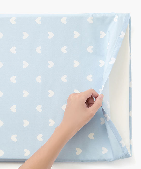 Cotton Heart Baby Box Mattress Sheets 