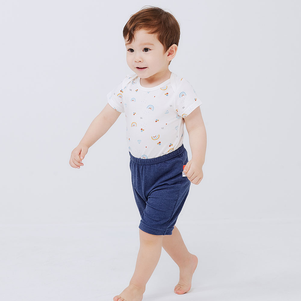 Baby Cotton S/S Bodysuit 2 Pcs Pack