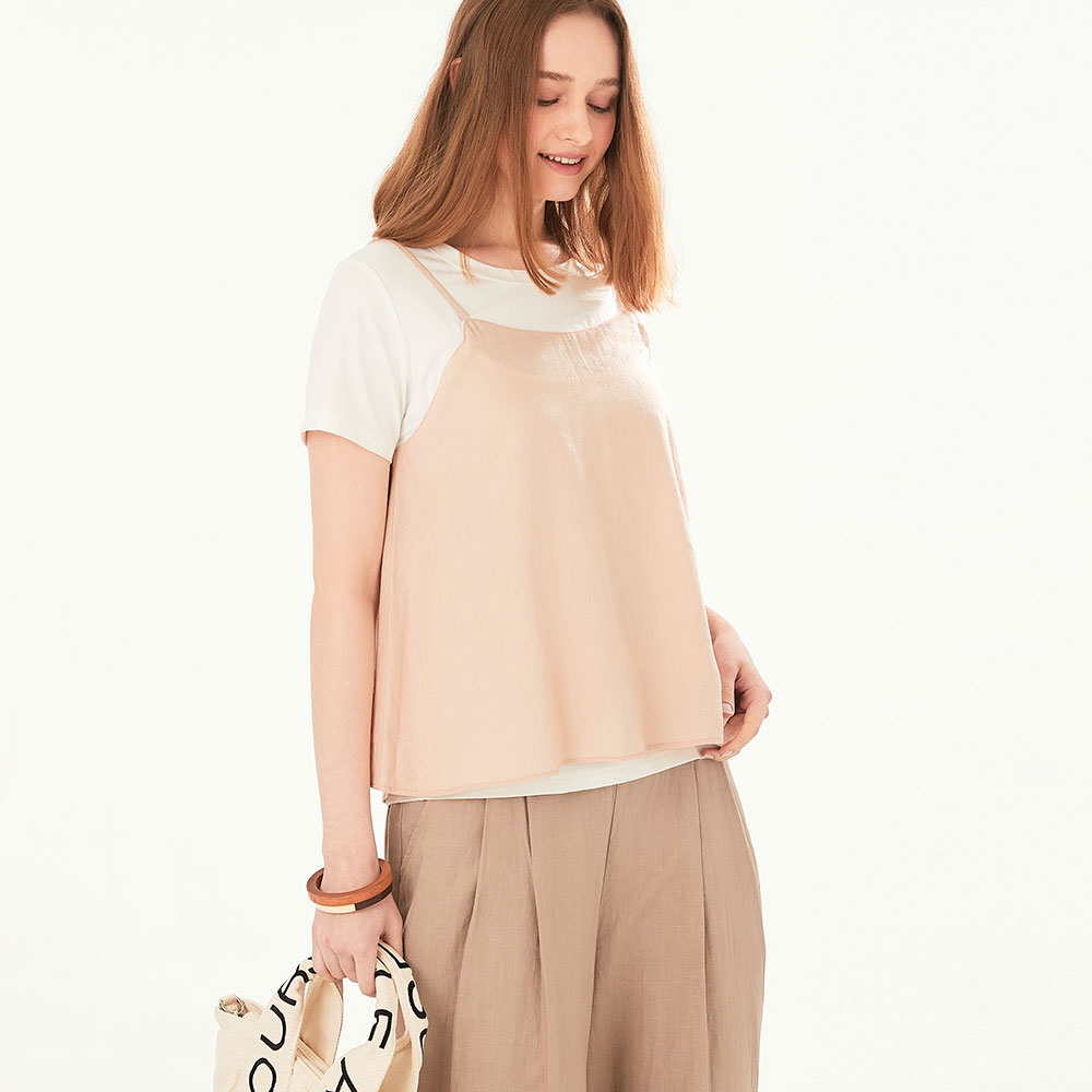 2 in 1 Maternity & Nursing Spliced Top