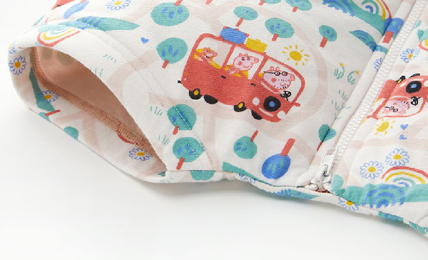 Lightweight Optimum Temp. Sleep Suit Peppa Pig Wheels On The Bus 