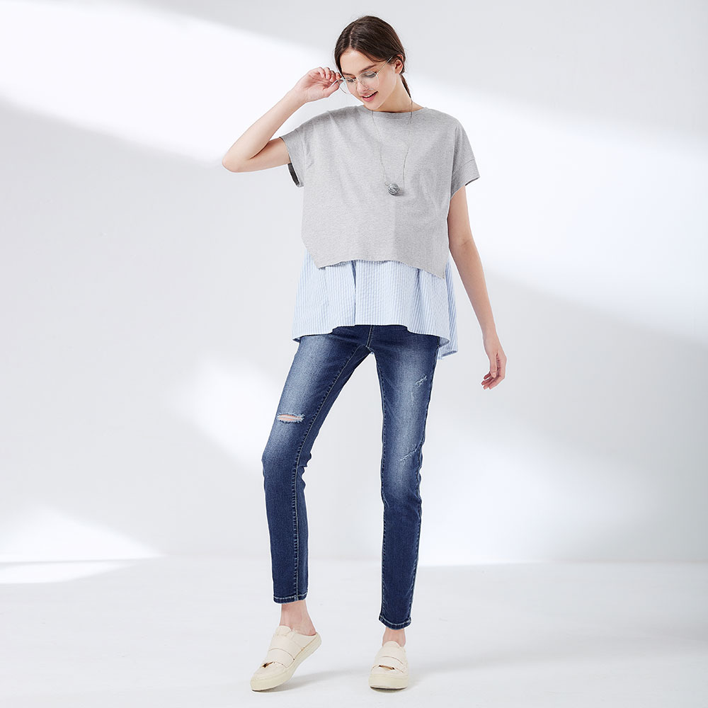 Maternity Stretch Slim Jeans 