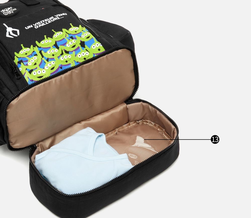 Carry All Nappy Backpack-Disney Alien