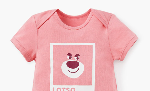 Disney Lotso Baby Cotton S/S Romper