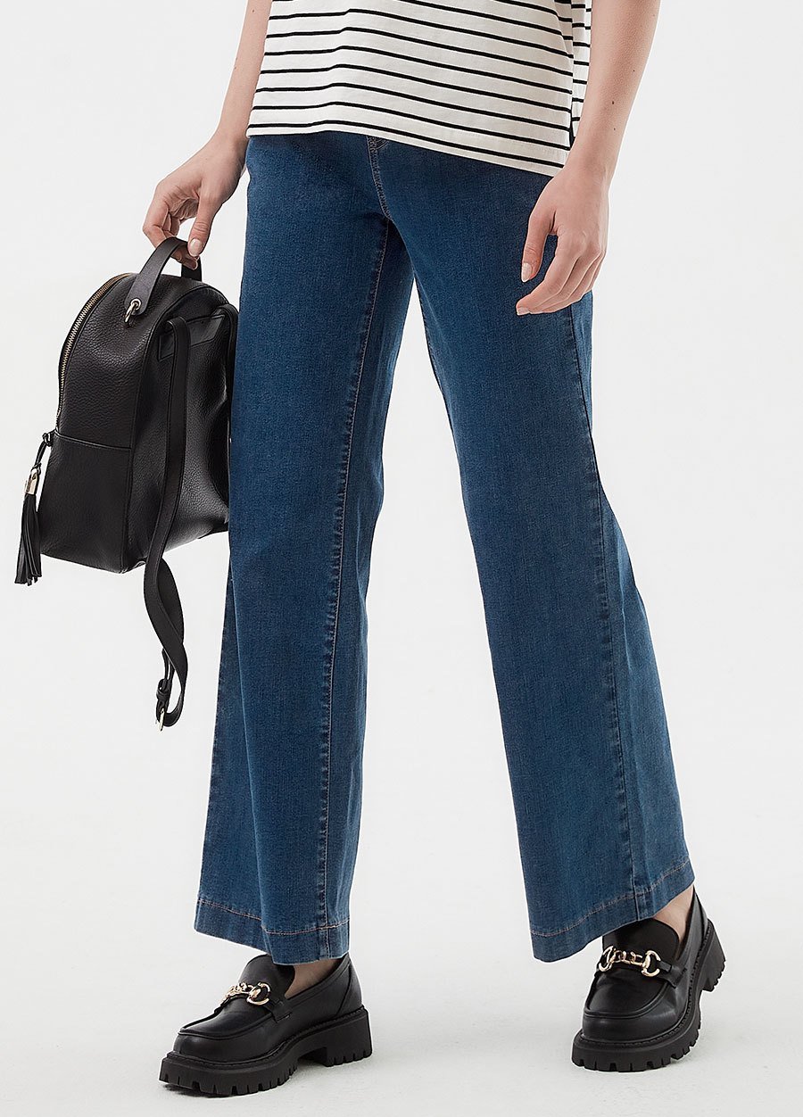 No Worry Maternity Straight Leg Jeans