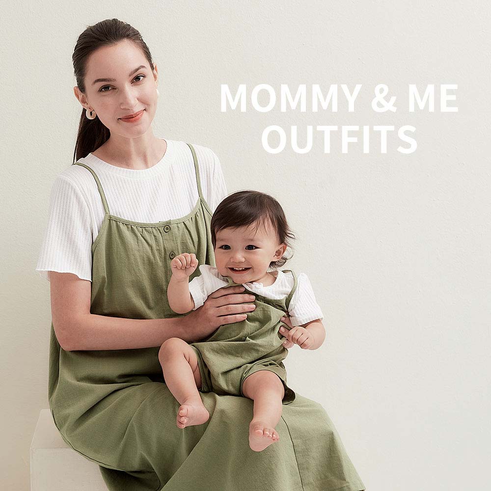 Buttoned Short Sleeve Maternity & Nursing Dress 