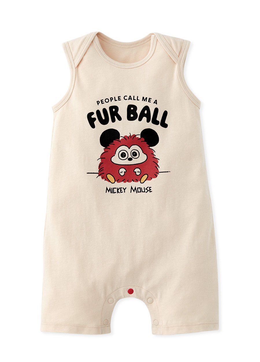 Disney Fur Ball Mickey Baby Cotton Sleeveless Romper