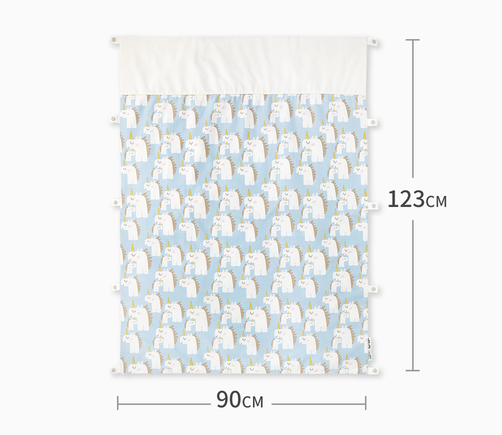 Optimum Temp. Antibacterial Summer Quilt (Unicorn) 