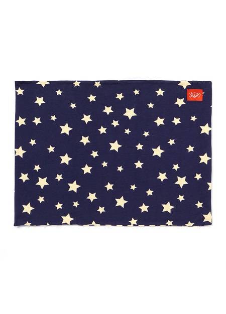 Antibacterial Toddler Pillow Case - Navy Galaxy-Blue2