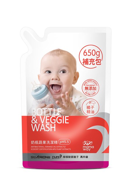 Bottle & Veggie Wash Refill Pack (650ml)-1