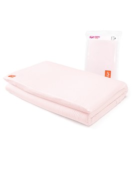 Classic Cotton Cot Sheets 120x60cm - Pink