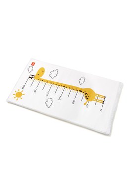 Giraffe Baby Box Mattress Sheets - White