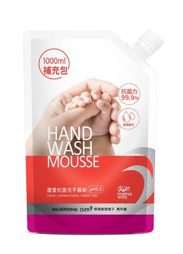 Hand Wash Mousse Refill Pack (1000ml) - 